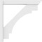Ekena Millwork Merced Architectural Grade PVC Outlooker with Traditional Ends, 5"W X 30"D X 30"H OUTP05X30X30MRC01 - alternate 2